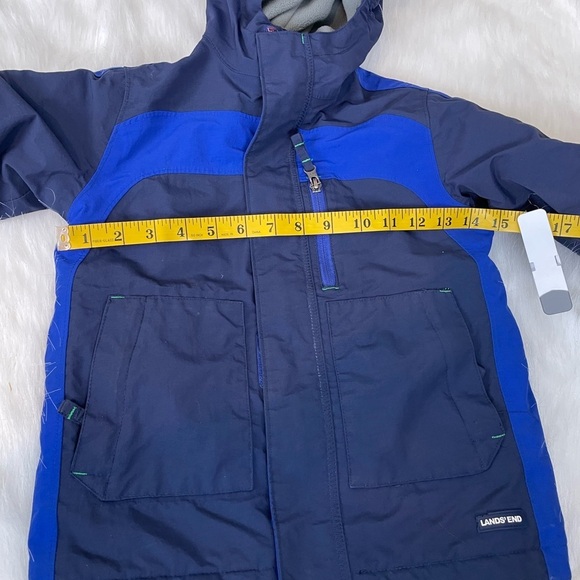 Lands' End squall waterproof insulated kids 4 - Picture 8 of 13